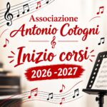 Inizio corsi associazione 2026- 2027